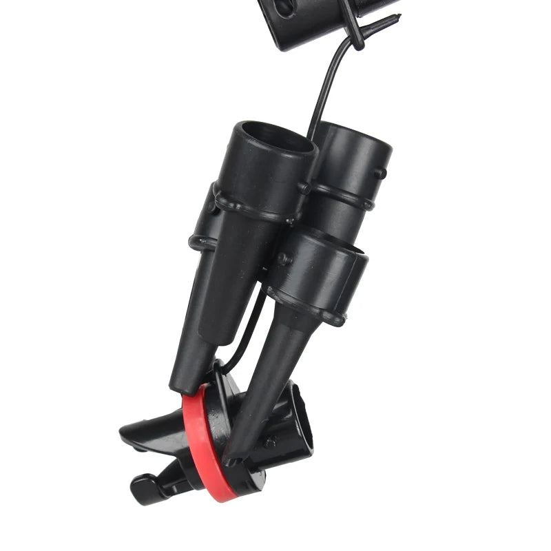 Acessório bomba de inflação de ação dupla, tubo de ar de alta pressão, prancha de remo, sup, prancha de surf, barco inflável