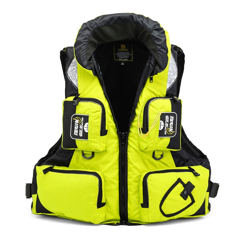 Adult Life Jacket Adjustable Buoyancy Aid Swimming Boating Sailing Fishing Water Sports Safety Life Man Jacket Vest