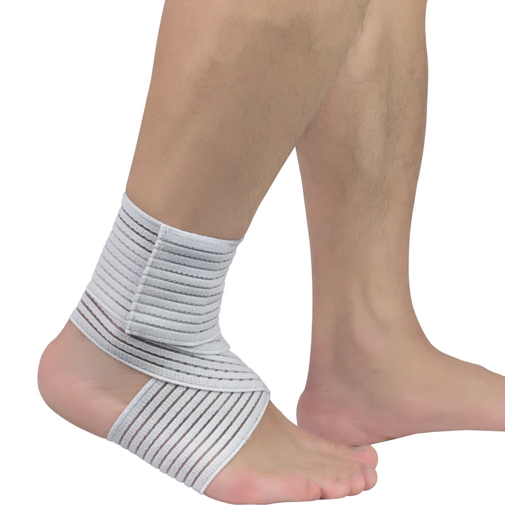 Adjustable Ankle Support Strap Running Brace Basketball Football Sleeve Bandage Sports Gym Anti Sprain Ankle Foot Protective