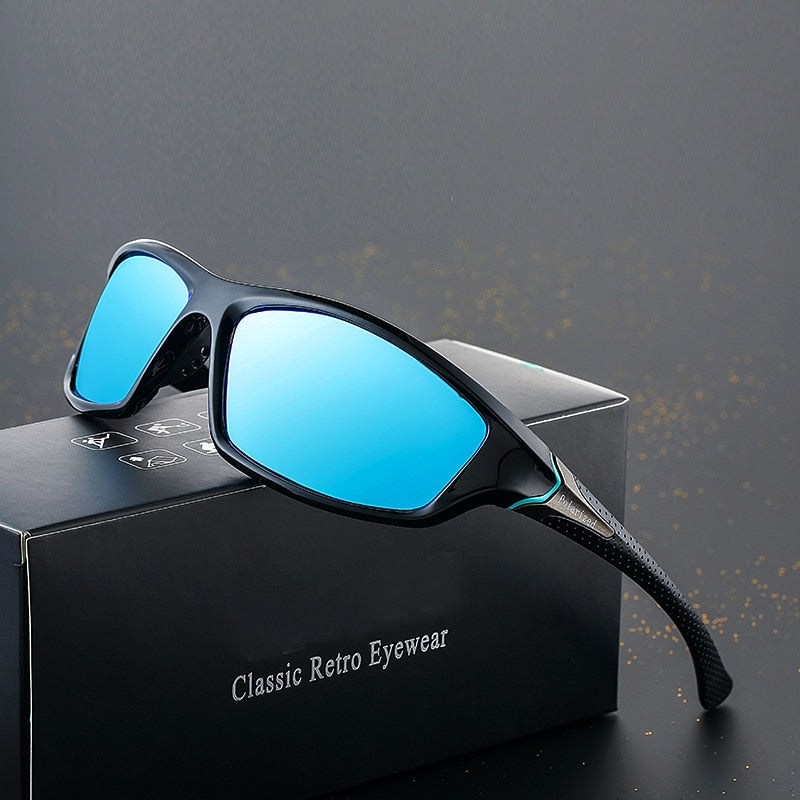 Glitztxunk 2022 New Polarized Sunglasses Men's Driving Shades Male Square Vintage Sun Glasses For Men UV400 Goggles okulary