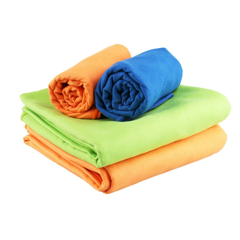 Copozz Brand Swimming Towels Easy Dry Swim Diving Cycling Microfiber Larger Size Sports Travel Gym Towels Two Size to Choose