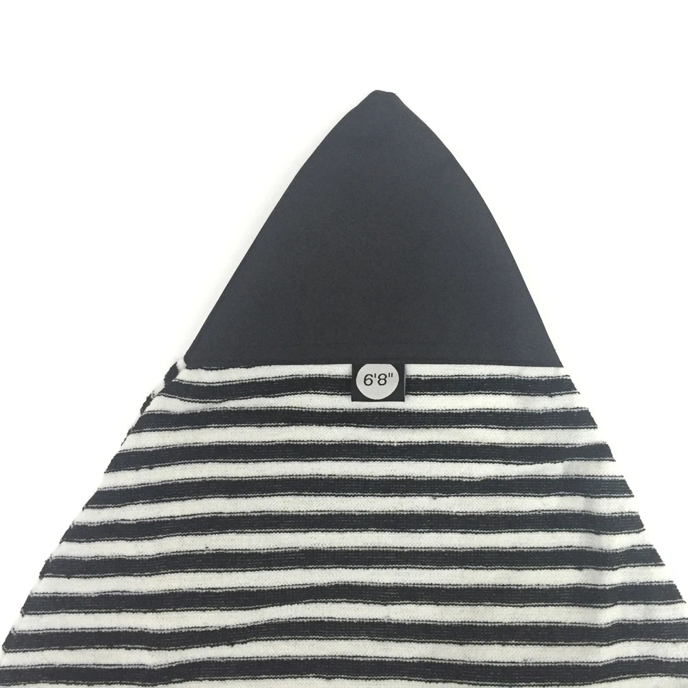 6ft8 Quick-dry Surfboard Sock Knit Surf Sock Stretch Terry Surfboard Bag