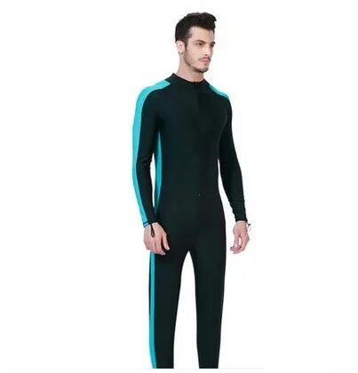 Women Neoprene Diving Suit Wetsuit Men Scuba Snorkeling Jumpsuit One Piece Long Sleeved Triathlon Spearfishing Surfing SwimSuit