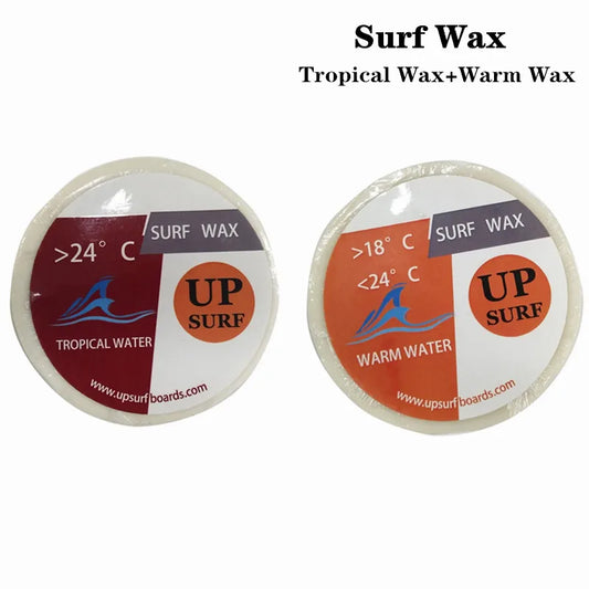 Surf Wax Tropical /Cool/WarmWater Wax 2 per set Good Quality Surfboard Wax