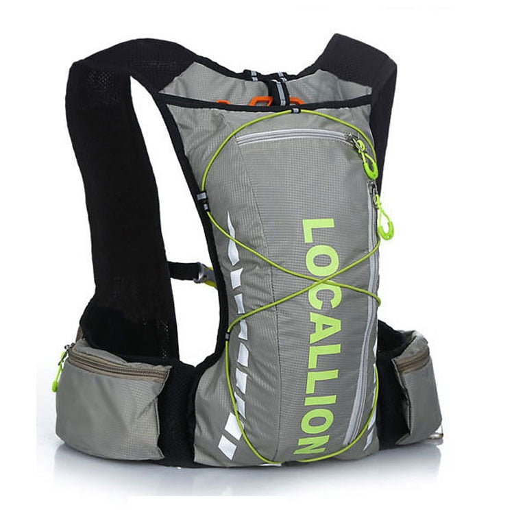 Outdoor Sport Bag 10L Professional Cycling Bicycle Bike Backpack Packsack Running Backpack Fishing Vest Bag Hydration Pack LK508