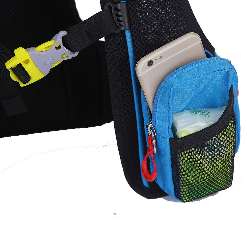 Outdoor Sport Bag 10L Professional Cycling Bicycle Bike Backpack Packsack Running Backpack Fishing Vest Bag Hydration Pack LK508