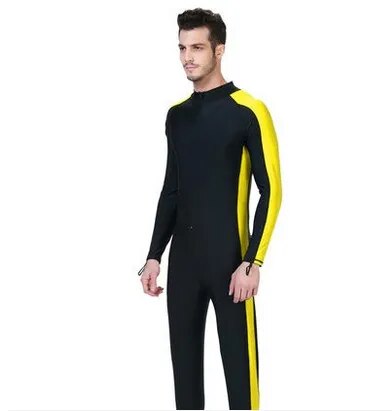 Women Neoprene Diving Suit Wetsuit Men Scuba Snorkeling Jumpsuit One Piece Long Sleeved Triathlon Spearfishing Surfing SwimSuit