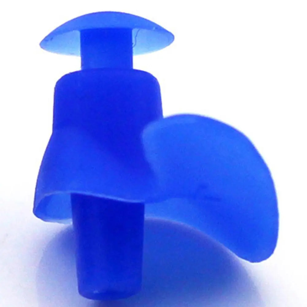 Mounchain 1 Pair Soft Ear Plugs Environmental Silicone Waterproof Dust-Proof Earplugs Diving Water Sports Swimming Accessories