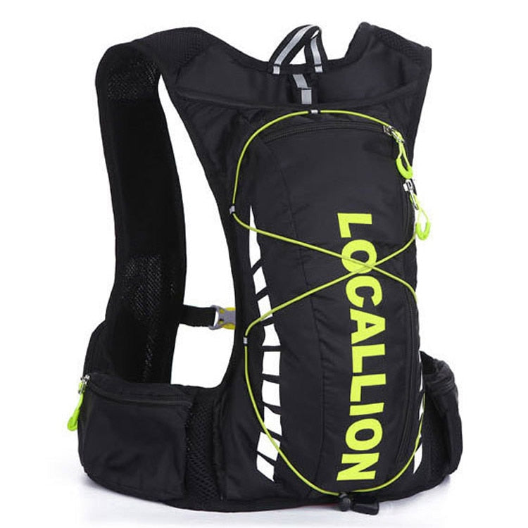 Outdoor Sport Bag 10L Professional Cycling Bicycle Bike Backpack Packsack Running Backpack Fishing Vest Bag Hydration Pack LK508
