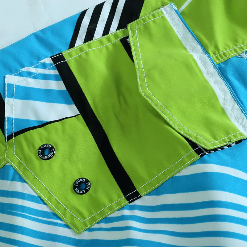 Men's Surf Board Shorts Surfing Beach Swim Shorts Trunks Swimming Wear Bermudas Masculina Plus Size 4XL 5XL 6XL