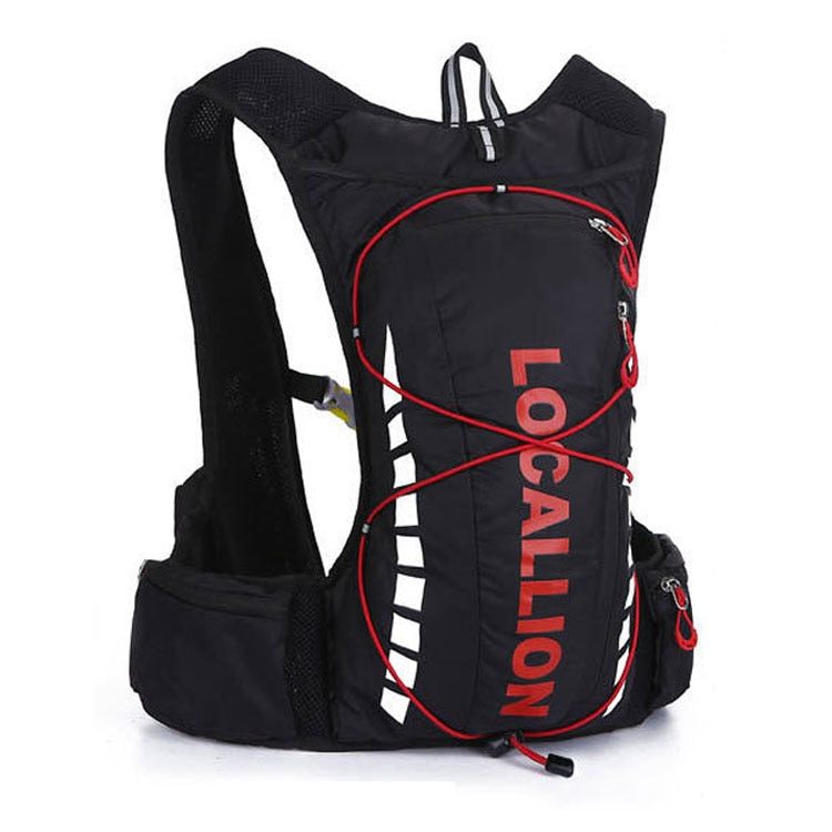 Outdoor Sport Bag 10L Professional Cycling Bicycle Bike Backpack Packsack Running Backpack Fishing Vest Bag Hydration Pack LK508