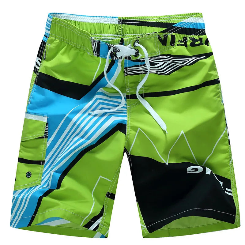 Men's Surf Board Shorts Surfing Beach Swim Shorts Trunks Swimming Wear Bermudas Masculina Plus Size 4XL 5XL 6XL