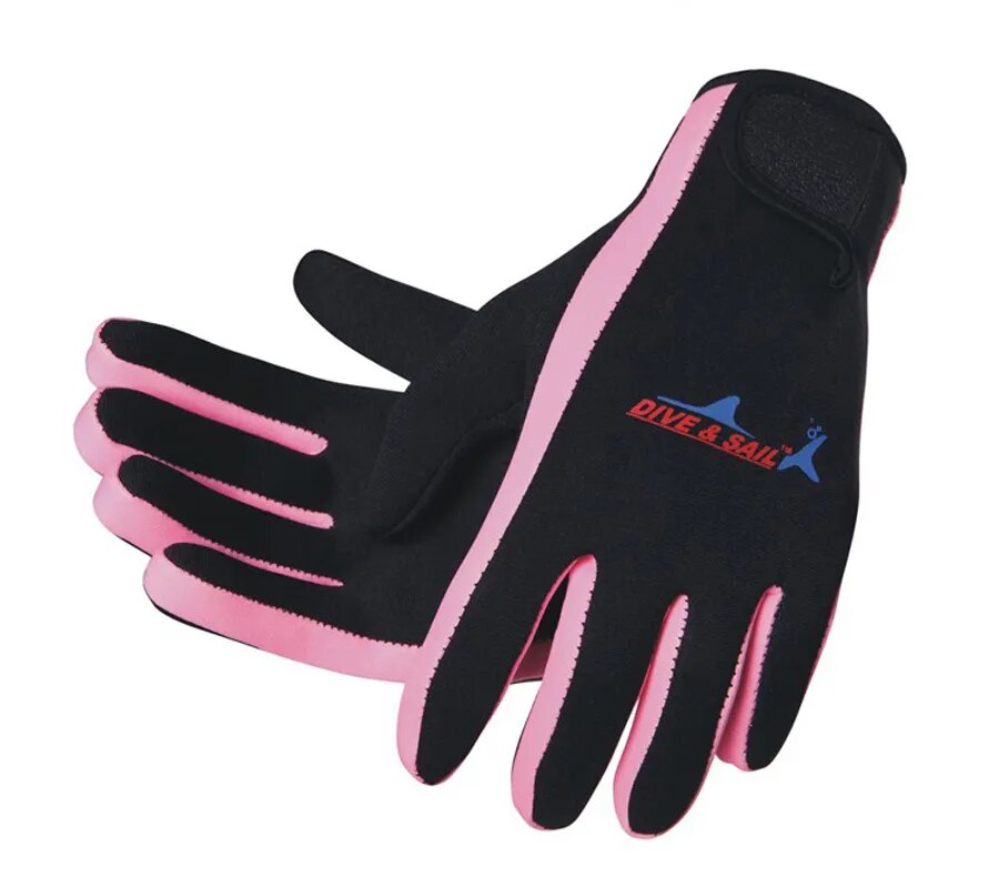 1.5mm neoprene swimming diving gloves,neoprene gloves with magic stick,gloves for winter swimming,warm,anti-slip Free Shipping