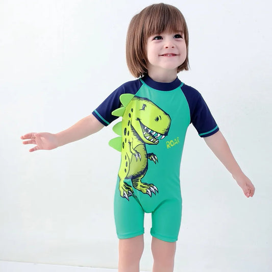 Chumhey Top Quality Baby boys swimwear UV 50+ sun protection one piece infant bathing suit beachwear swimsuit diving surfing