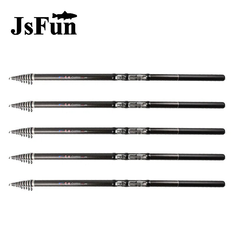 2.7M 3.6M 4.5M 5.4M 6.3M Telescopic Fishing Rod M Power Feeder Rod Surf Carbon Fishing rod Olta Spinning Fishing FG55