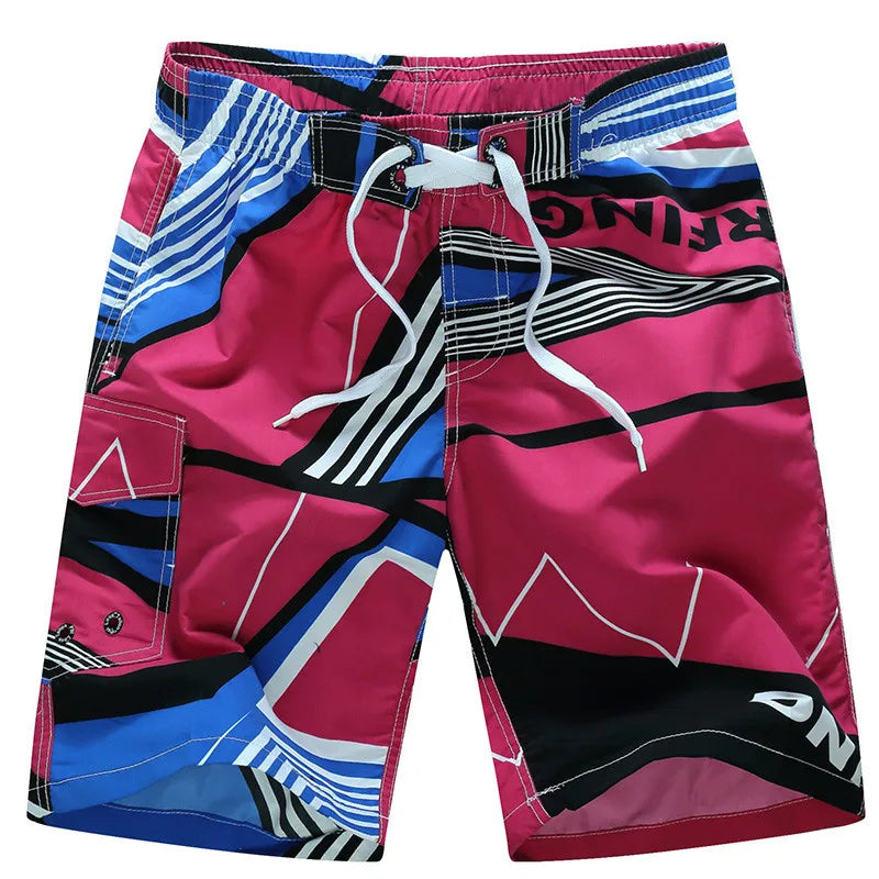 Men's Surf Board Shorts Surfing Beach Swim Shorts Trunks Swimming Wear Bermudas Masculina Plus Size 4XL 5XL 6XL