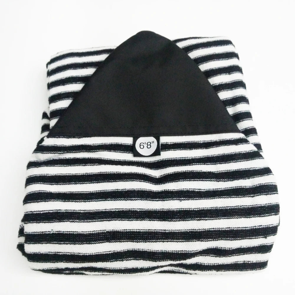 6ft8 Quick-dry Surfboard Sock Knit Surf Sock Stretch Terry Surfboard Bag