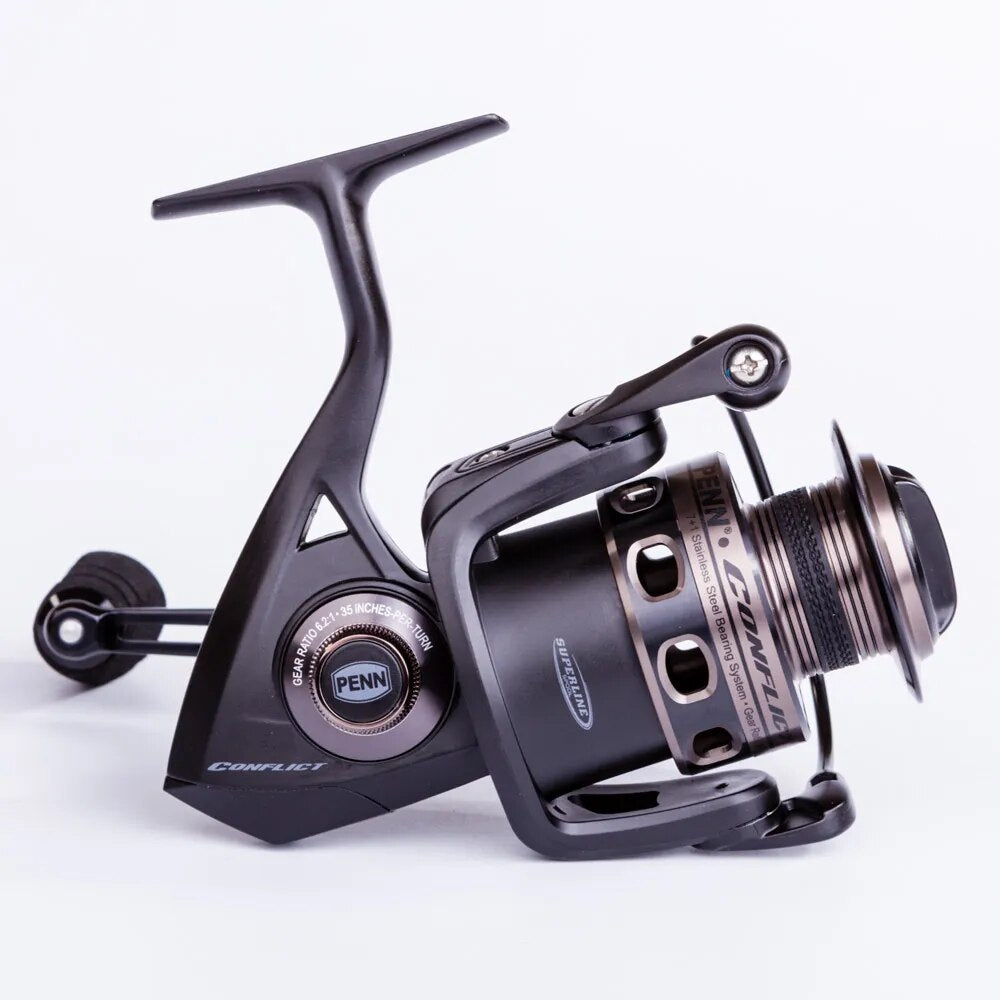100% Original PENN Conflict fishing reel CFT 2500-8000 Full Metal Body sea fishing Spinning reel Anti-Reverse lightweight design