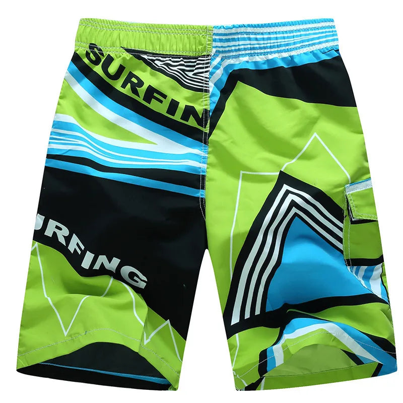 Men's Surf Board Shorts Surfing Beach Swim Shorts Trunks Swimming Wear Bermudas Masculina Plus Size 4XL 5XL 6XL