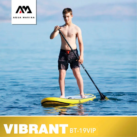 AQUA MARINA Vibrant SUP Kid Surf Board Inflatable Board Teenager SUP Stand Up Inflatable Paddle Board 266*75*10cm Sufring Board