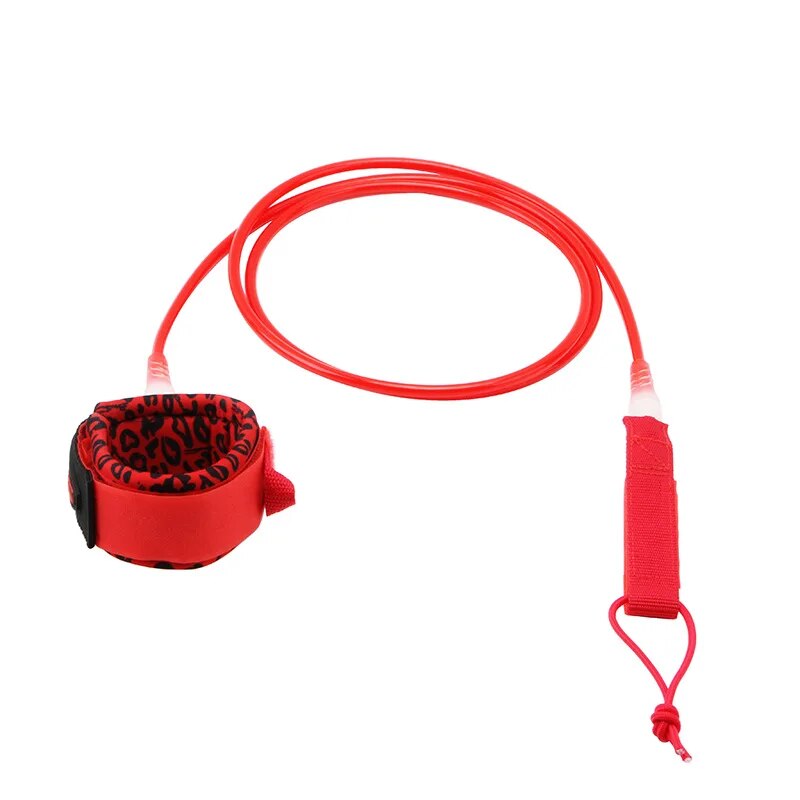 12/10/8/6 Surf Leash Surfboard Leash Premium SUP Surf Leg Rope Longboard Foot Rope With Ankle Cuff Surfing Accessories