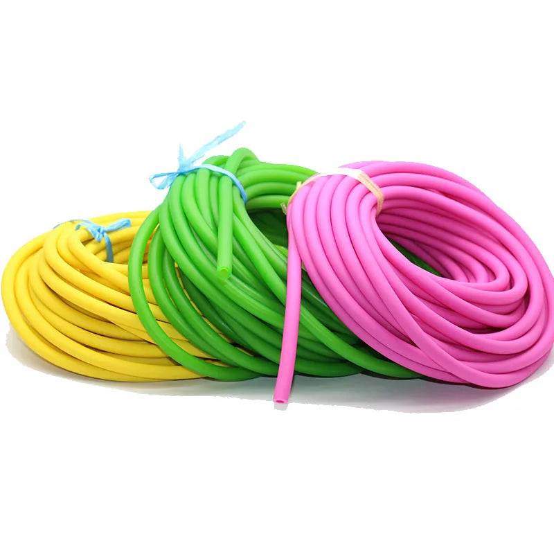 Resistance Band 5-10M A Piece Size 3070 4070 Natural Rubber Band Latex Tube Pull Rope Tourniquet Rope exercise bands