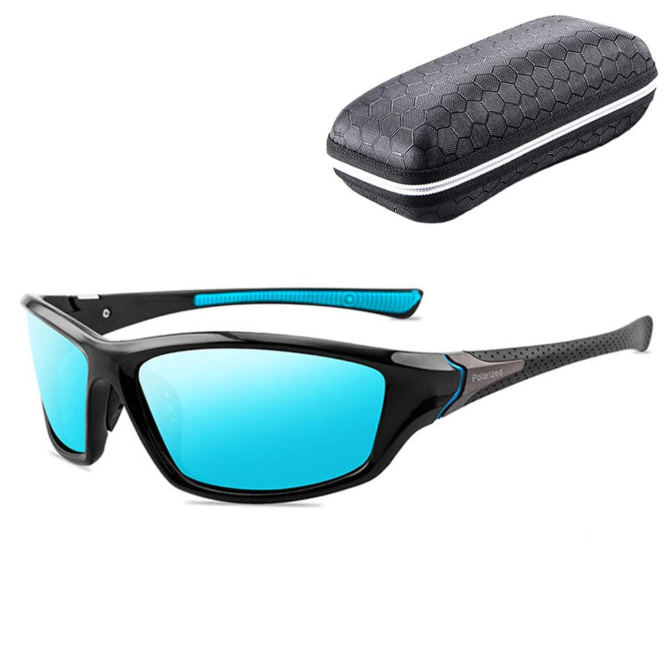 KoKossi Sunglasses Polarized Driving Sport Ultraviolet Rays Fashion Wear Party Universal Classic Sun Glasses With Glasses Case