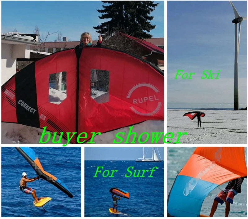6M! Wind Wing Kite Surf Wing Foil
