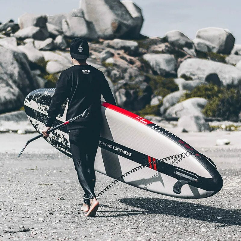 11'6 ft Inflatable SUP Board Stand-up Paddle Board Adult Water Sport Professional Water Ski Leisure Type 320x81x15CM
