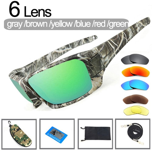 Óculos de ciclismo mtb bicicleta óculos 6 lente esporte ao ar livre óculos proteção equitação motocicleta óculos de sol