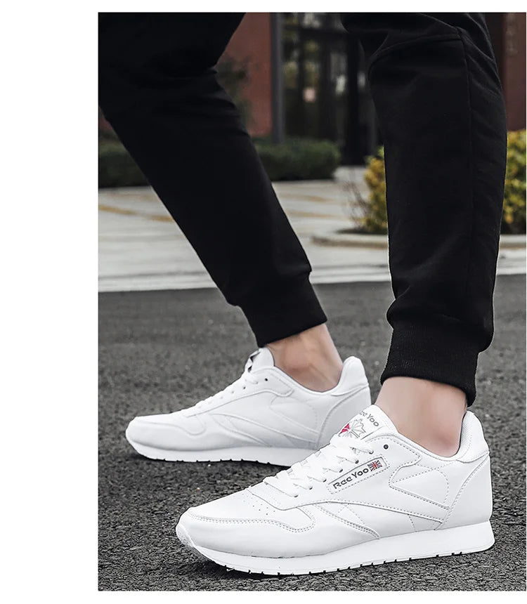 Couple Sneakers 2024 Fashion shoe Men Women Running Shoes Non Slip White Black Sport Shoes Outdoor Lace Up Walking Shoes Male