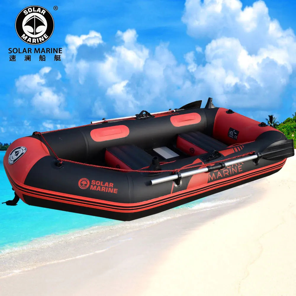 3 person 2.3m length rowing boats professional inflatable fishing inflatable laminated wear resistant boat