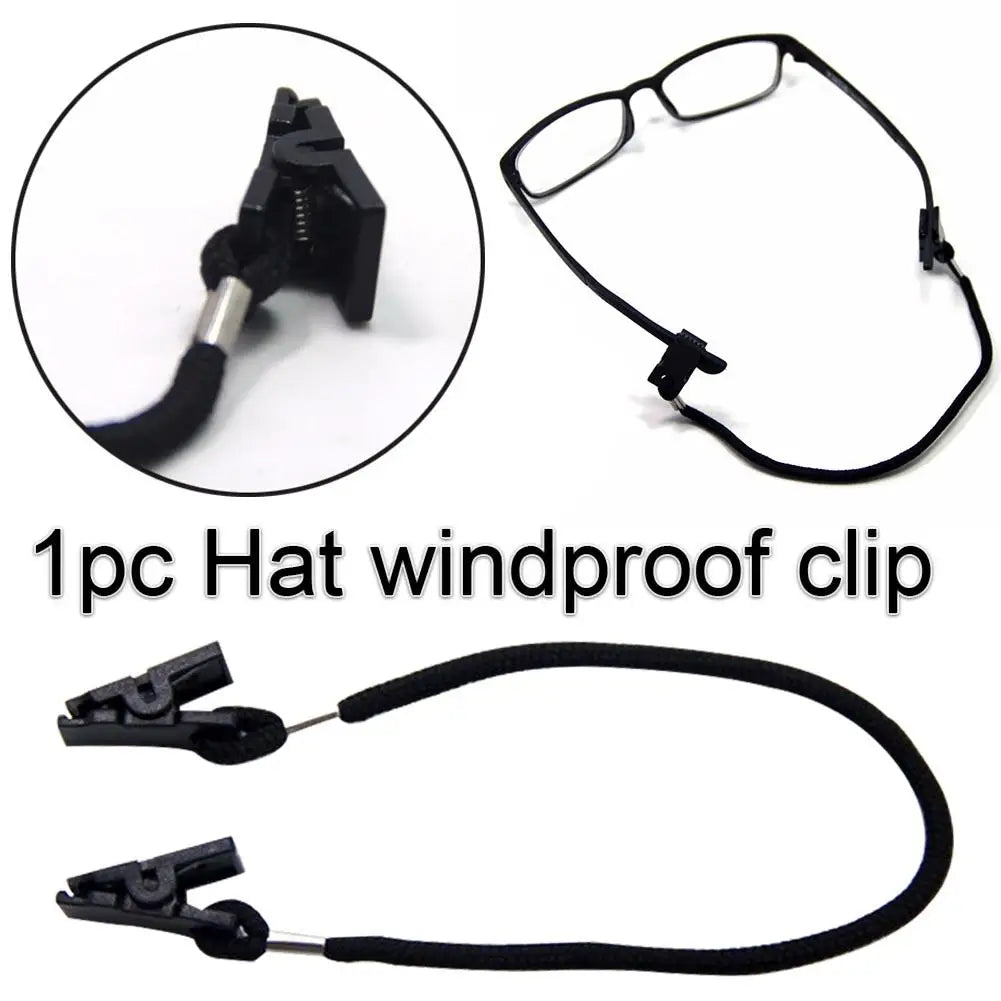 1PC Hat Retainer Fishing Apparel Keeper Holder Hat Windproof Clip For Golfing Fishing Boating Sailing Sports