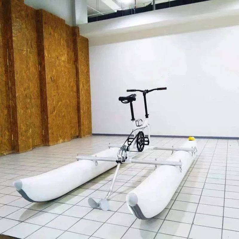 Bicicleta de água portátil inflável caiaque barco esporte mar pedal água para esportes aquáticos iate para parque aquático mar pedal