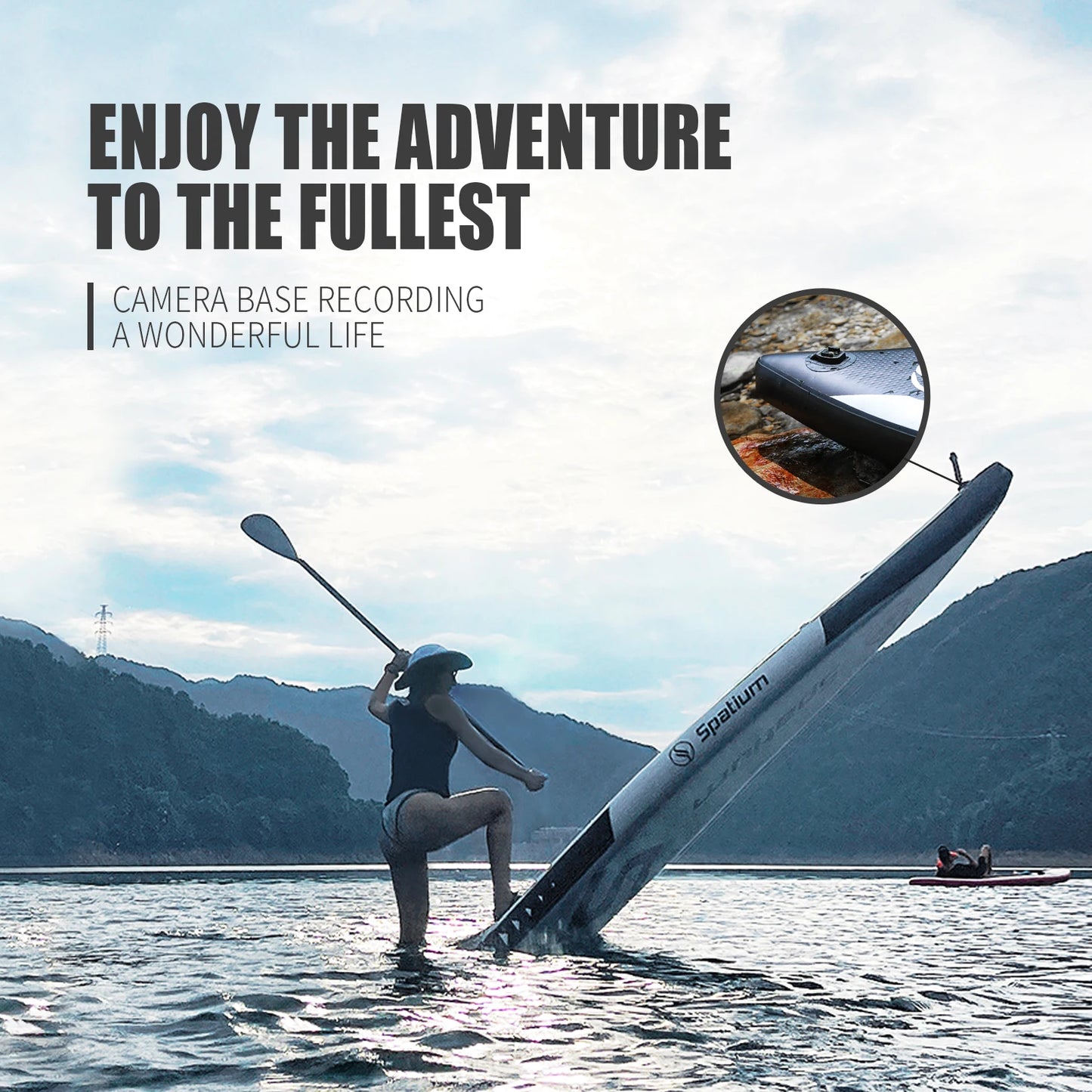 Spatium SHINE sup Board Dropshipping Board Inflatable Surf sup Paddle Board Set for Water Sports