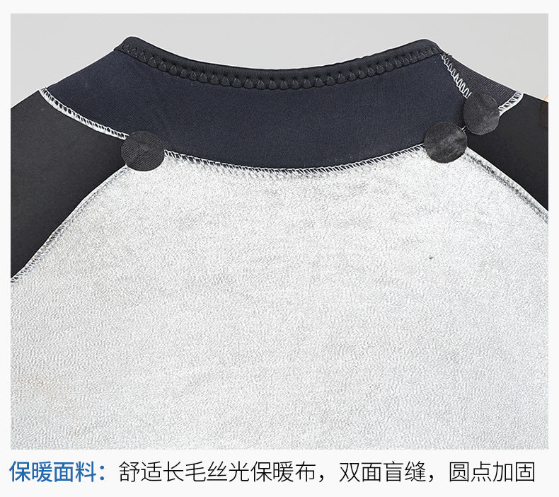 5/3MM Neoprene Wetsuit Men Surf Scuba Diving Suit Equipment Underwater Fishing Spearfishing Kitesurf Swimwear Wet Suit Equipment