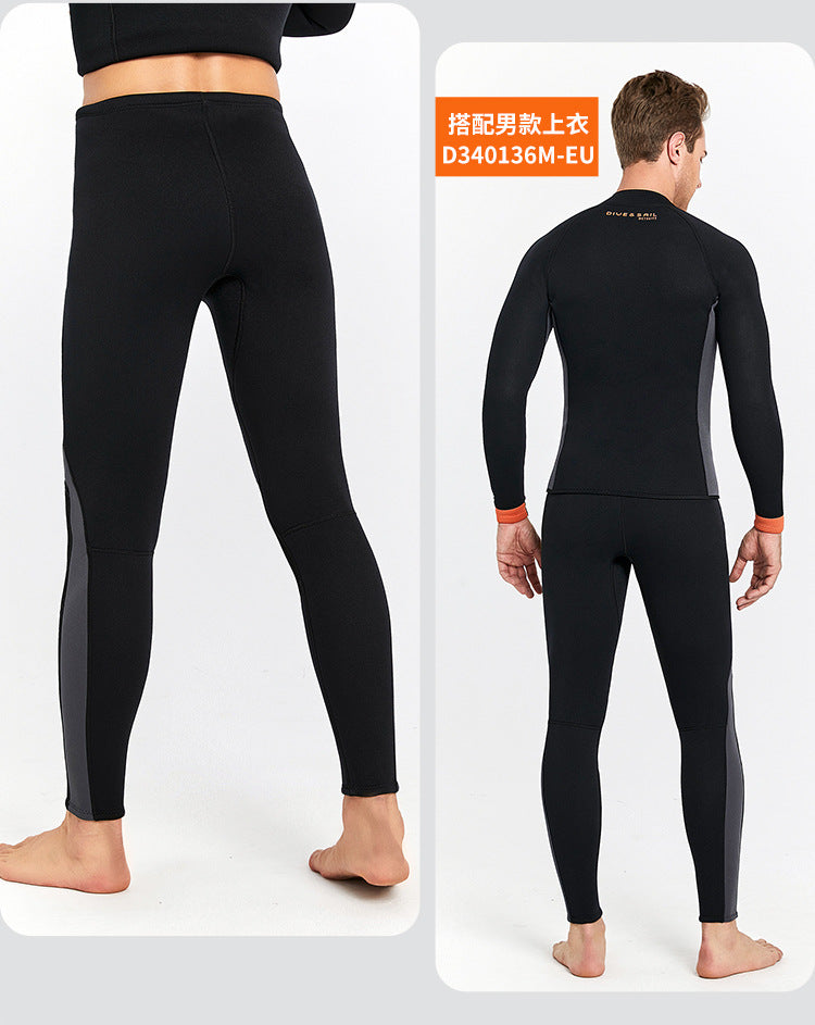 1.5/2/3mm Neoprene Surf Pants Wetsuit Diving Shorts Kitesurf Swimming Trunks Women Men Pants For Snorkeling Kayaking Drifting