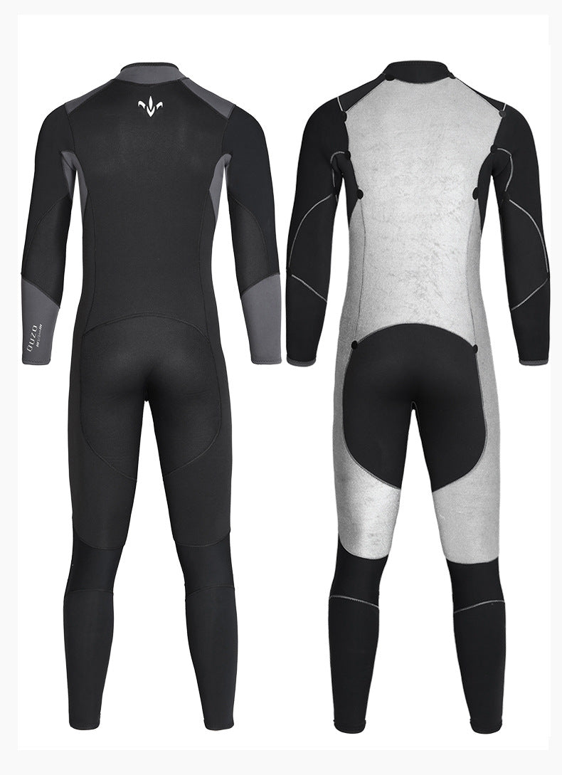 5/3MM Neoprene Wetsuit Men Surf Scuba Diving Suit Equipment Underwater Fishing Spearfishing Kitesurf Swimwear Wet Suit Equipment