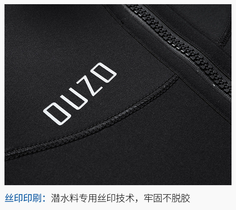 5/3MM Neoprene Wetsuit Men Surf Scuba Diving Suit Equipment Underwater Fishing Spearfishing Kitesurf Swimwear Wet Suit Equipment