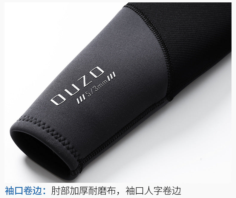 5/3MM Neoprene Wetsuit Men Surf Scuba Diving Suit Equipment Underwater Fishing Spearfishing Kitesurf Swimwear Wet Suit Equipment