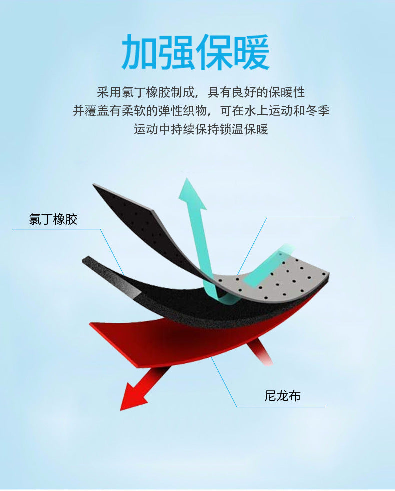 1.5mm Neoprene Diving Gloves Cut Resistant Keep Warm for Snorkeling Paddling Surfing Kayaking Canoeing Spearfishing Water Sports