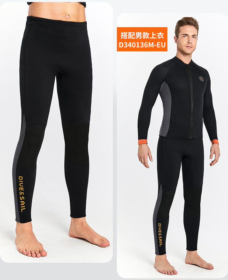1.5/2/3mm Neoprene Surf Pants Wetsuit Diving Shorts Kitesurf Swimming Trunks Women Men Pants For Snorkeling Kayaking Drifting