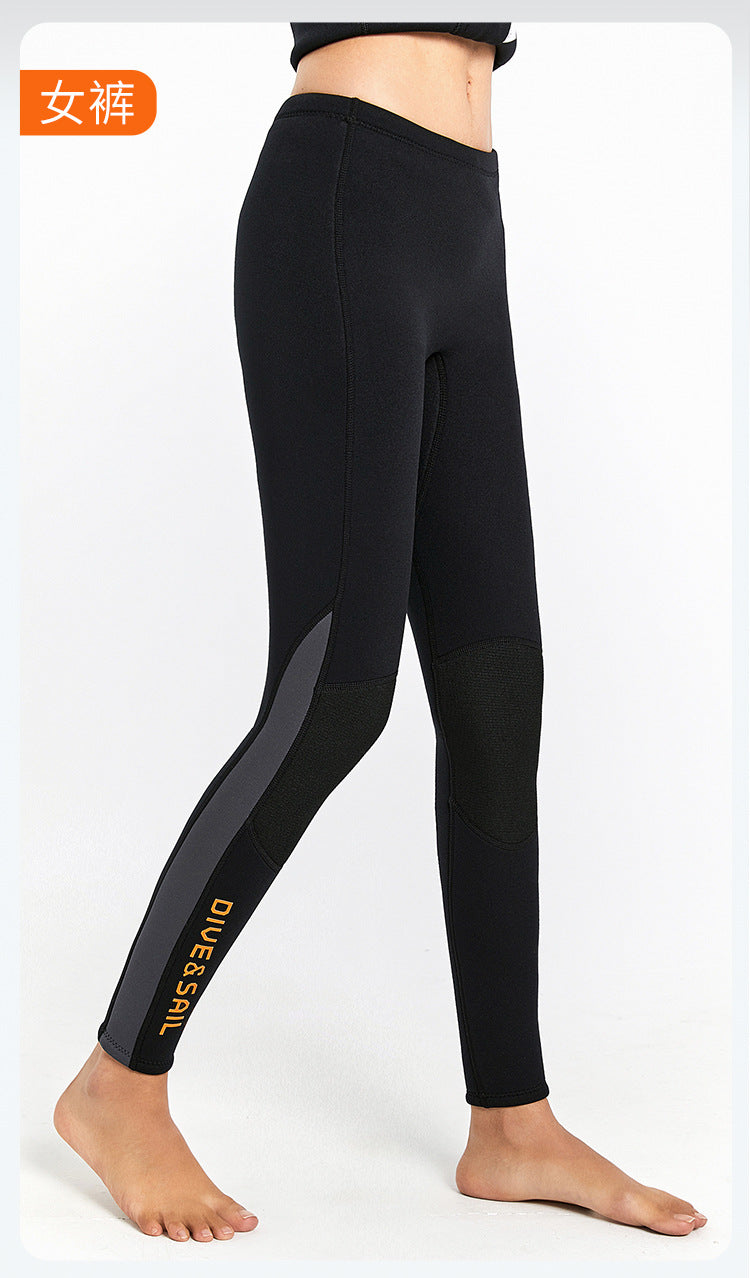 1.5/2/3mm Neoprene Surf Pants Wetsuit Diving Shorts Kitesurf Swimming Trunks Women Men Pants For Snorkeling Kayaking Drifting