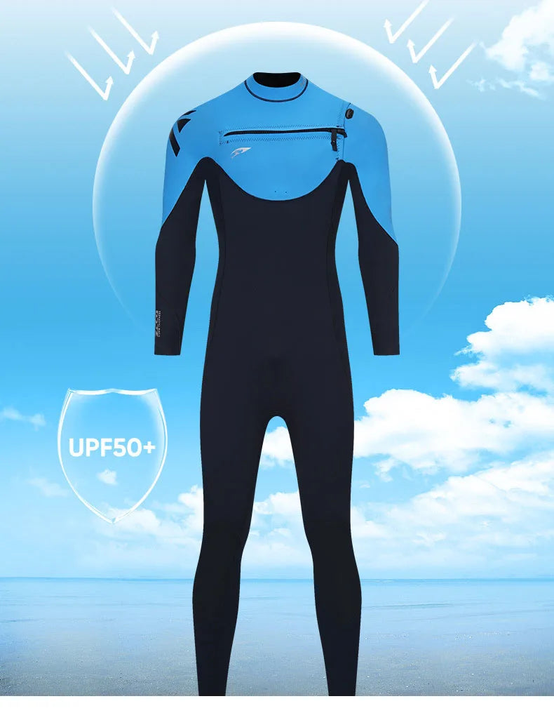 Men Women Neoprene Wetsuits 3/2MM Surf Suit Snorkel Swimwear Winter High elasticity Rash Guards Spearfishing Scuba Diving