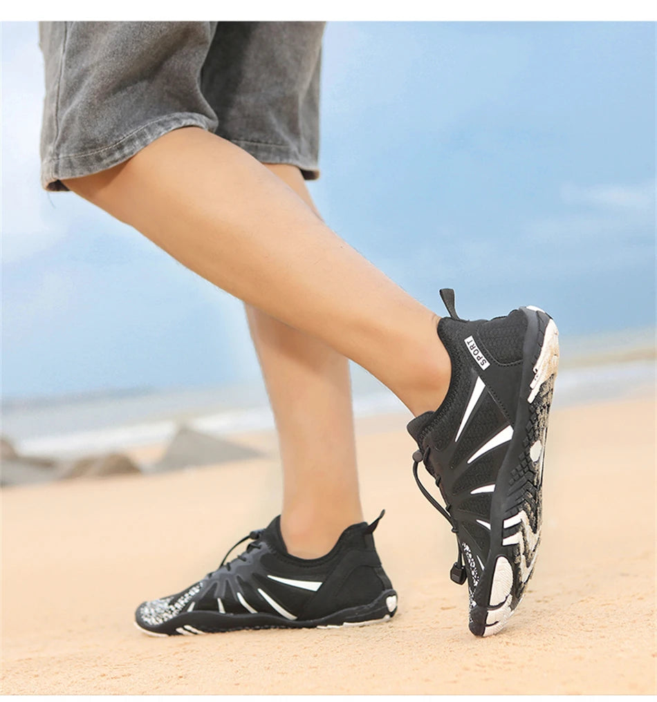 High Quality Cotton Lining Aqua Shoes Outdoor Beach Sandals Water Sports Upstream Shoes Comfortable Barefoot Wading Shoes Unisex