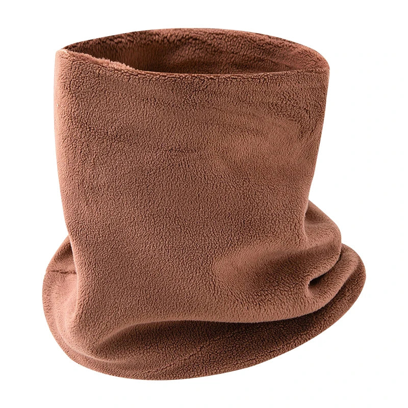 Winter Outdoor Sports Scarves Velvet Neck Gaiter Ski Tube Scarf Half Face Cover For Men Women Cold-proof Collar Neckerchief