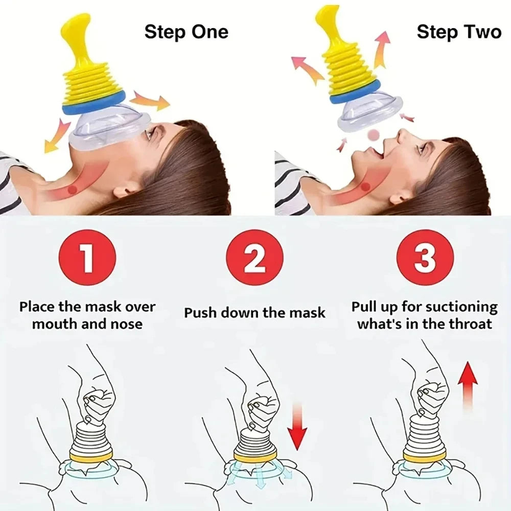 4PCS/3PCS First Aid Kit Anti Suffocation Choking Emergency Device To Use Breathing Trainers Choking Combo Kits Portabl