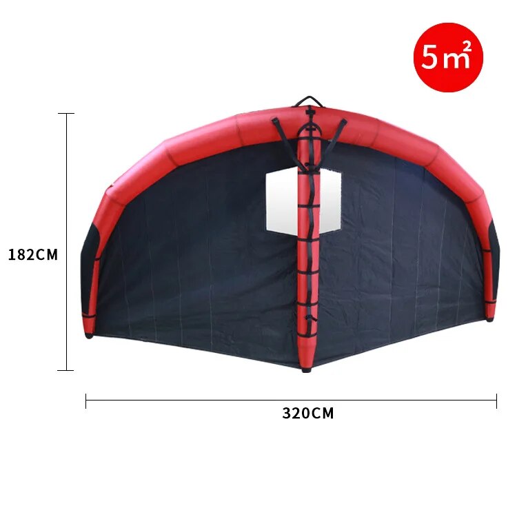 Inflatable Wing Foil Sail 4M 5M 6M Wingfoil Wind Surf Wingsurf Kitesurfing