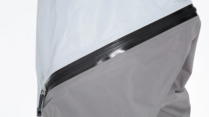 Women's Waterproof and Breathable Padded Dry Suit, Latex Neck, Sleeve Cover, Kayaking, Fishing, Surfing, W18