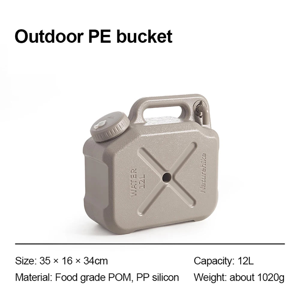 FZCSPEED Water Container with Faucet Camping Portable Water Reservoir Multifunctional for Camping and Hiking Outdoors